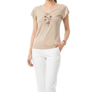 💯 Silk Banana Republic - Beige